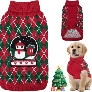JERSEY DE NAVIDAD PARA PERROS Y GATITOS