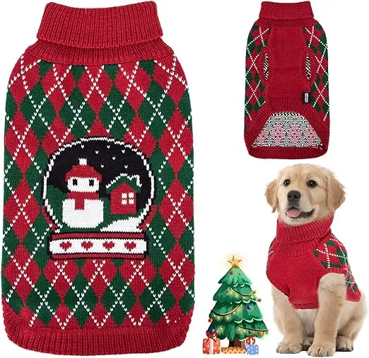 JERSEY DE NAVIDAD PARA PERROS Y GATITOS