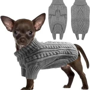 JERSEY PARA CHIHUAHUA, GRIS, XS