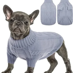 JERSEY PARA CHIHUAHUA, TECKEL O BULLDOG FRANCÉS - GRIS