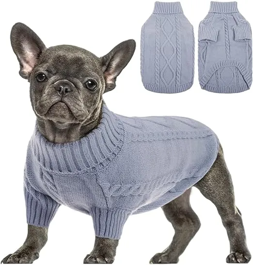 JERSEY PARA CHIHUAHUA, TECKEL O BULLDOG FRANCÉS - GRIS
