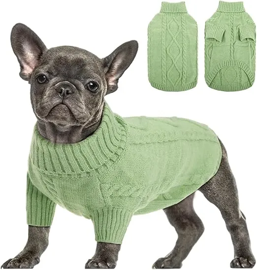 JERSEY PARA CHIHUAHUA, TECKEL O BULLDOG FRANCÉS - VERDE
