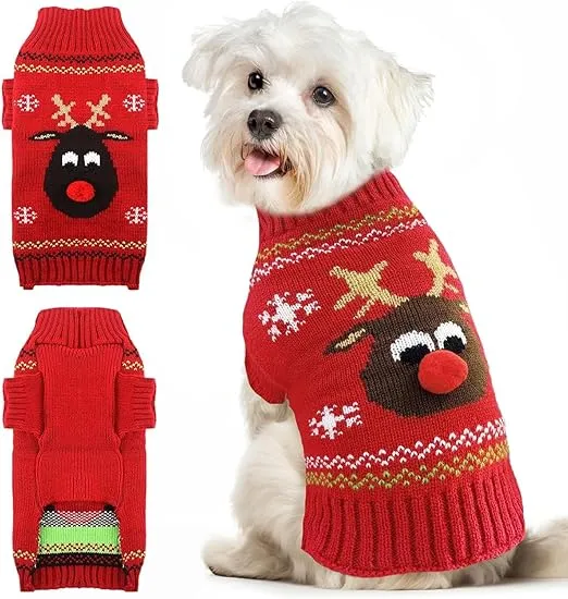 JERSEY PARA PERROS XS DE NAVIDAD