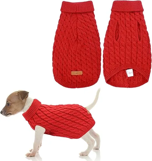 JERSEY ROJO PERROS DE ENTRE 2,5 Y 4 KG