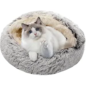 JOLIGAEA Cama Calmante para Perro, 50cm Cama para
