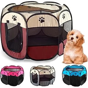 JUPPLIES Parque para Perros Pequeños y Medianos Pl