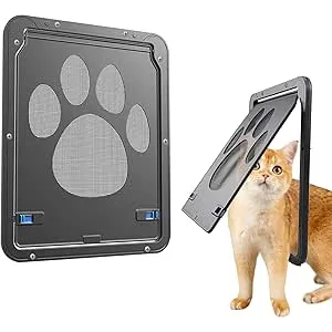 JurciCat Gateras para Puertas Mascotas Puerta Mosq