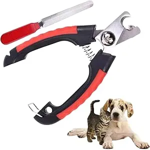 KLLJ Cortauñas para Perros y Gatos de Acero Inoxid