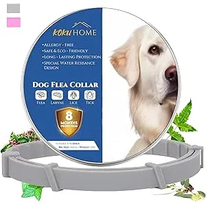 KOKU HOME Collar Antiparasitario contra Pulgas y G