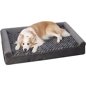 KSIIA Cama Perro Grande, Cama Ortopédica para Perr