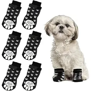 Kingrun 3 Pares Calcetines Antideslizantes para Pe