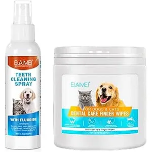 Kit Dental con Almohadillas de Limpieza y Dentífri