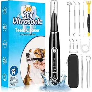 Kit de Limpieza Dental Ultrasonido para Perros y G