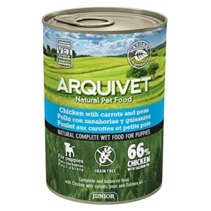 LATA DE COMIDA HÚMEDA PARA PERROS CACHORROS