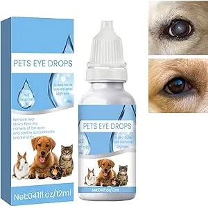 Limpiador de Ojos para Perros,Gotas para los Ojos