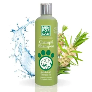 MENFORSAN Champú Árbol de Té para Perros - Previene la aparición de piojos 300 ml