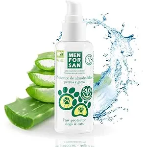MENFORSAN Gel Protector de Almohadillas para Perro