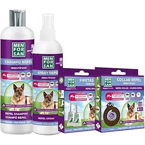MENFORSAN, Pack de 4 Productos antiparasitarios pa