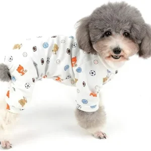 MONO DE PIJAMA PARA PERROS DE TALLA S