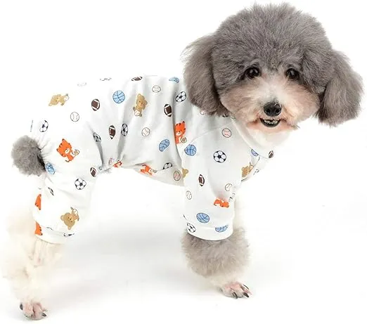 MONO DE PIJAMA PARA PERROS DE TALLA S