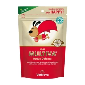 MULTIVA® Active Defense Dogs 30 Chews - Multivitamínico y Multimineral