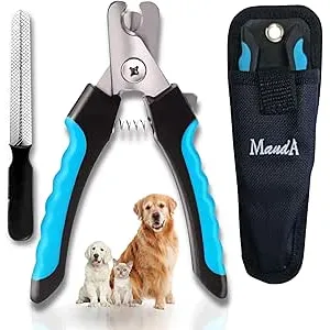 MandA® Cortauñas Perro con Funda. Cortauñas para P