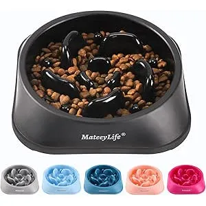 MateeyLife Comedero Perro Antivoracidad - Cuenco P