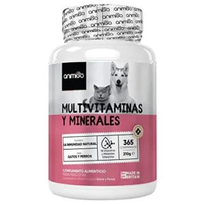 Multivitaminas y Minerales para Perros y Gatos - 365 Comprimidos