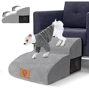 Myiosus Escalera para Perros Pequeños, 2 Escalera