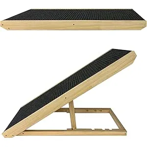 NAIZY Rampa para perros de 60 cm, plegable, altura