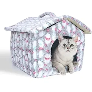 Nobleza Cama Gato Cueva Suave Nido Cueva para Perr