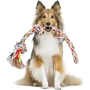 Nobleza - Cuerda de Juguete para Perros Algodón, B