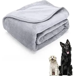 Nobleza Manta Suave de Felpa para Perros Gatos y O