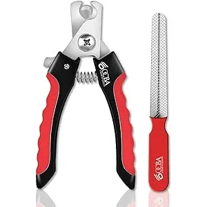 OCBA Cortauñas para Perro Profesionales Acero Inox
