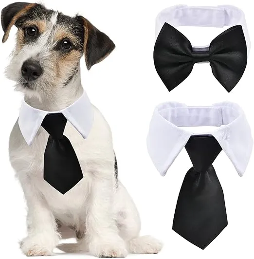 PAJARITA Y CORBATA PARA MASCOTAS TAMAÑO S
