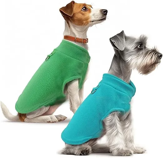 PAQUETE 2 JERSÉIS PARA PERROS SMALL - AGUA Y VERDE