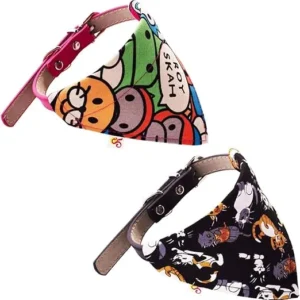 PAQUETE DE 2 BANDANAS PARA PERROS PEQUEÑOS