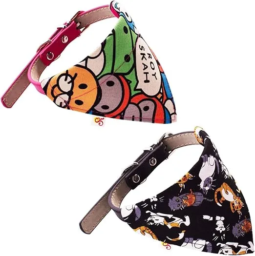 PAQUETE DE 2 BANDANAS PARA PERROS PEQUEÑOS