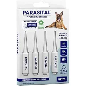 PARASITAL® Pipetas Antiparasitarias para Perros Gr
