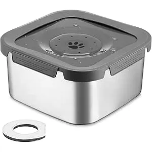 PETTOM Bebedero Perro Antigote 4,5 litros, Tazón d