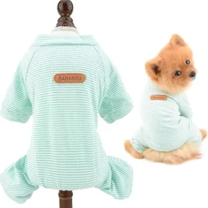 PIJAMA DE ALGODÓN PARA MASCOTAS PEQUEÑAS -