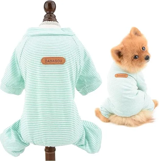 PIJAMA DE ALGODÓN PARA MASCOTAS PEQUEÑAS -