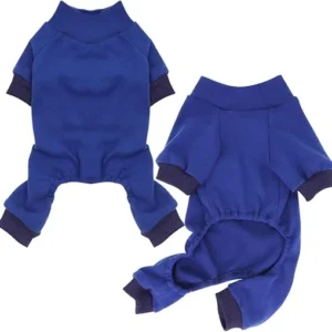 PIJAMA ELÁSTICO PERRO PEQUEÑO - AZUL OSCURO