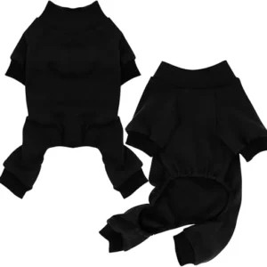 PIJAMA ELÁSTICO PERRO PEQUEÑO - NEGRO
