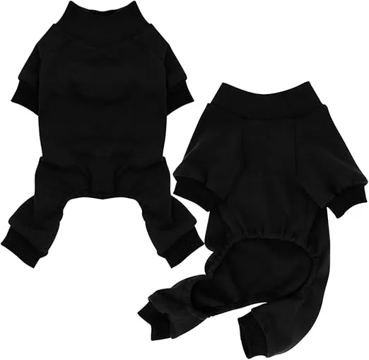PIJAMA ELÁSTICO PERRO PEQUEÑO - NEGRO