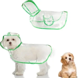 PONCHO IMPERMEABLE PARA LLUVIA PARA PERROS PEQUEÑOS Y MEDIANOS