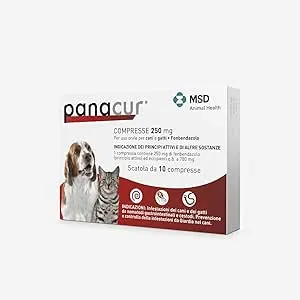 Panacur 250 MG MSD - Vermífugo antiparasitario par