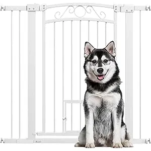 PawHut Barrera para Perros Puerta para Perros con