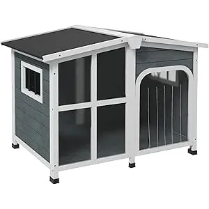 PawHut Caseta para Perros Casa para Perros Pequeño