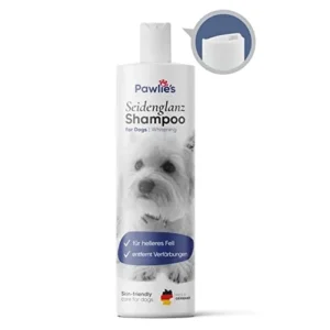 Pawlie's Champú para Perros de Piel Blanca para Perros Pequeños maltés, caniche, ...